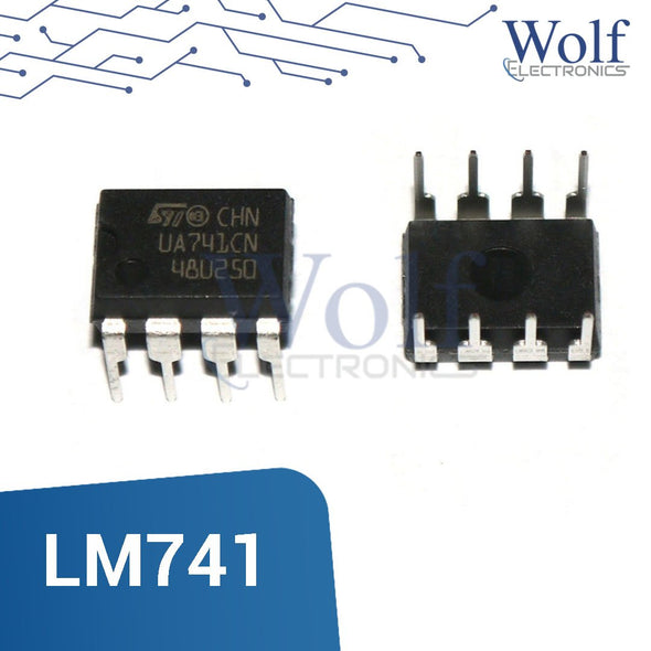 Amplificador operacional LM741 22V