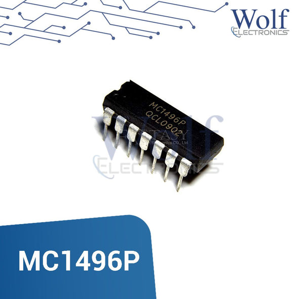 Modulador y demodulador MC1496P 12V