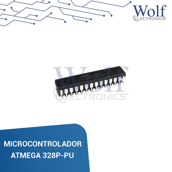 MICROCONTOLADOR ATMEGA 328P-PU 1.8 - 5.5V