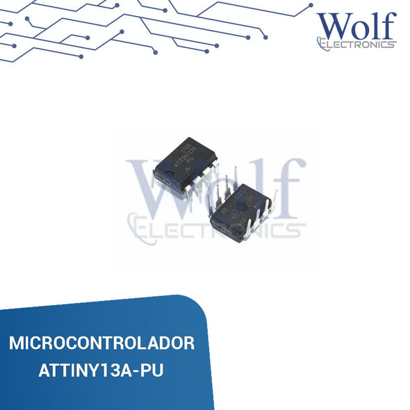 MICROCONTROLADOR ATTINY13A-PU 1.8-5.5V