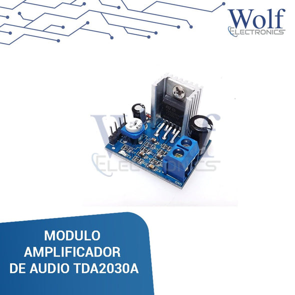 Modulo amplificador de audio TDA2030A 12V