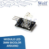 MODULO LED 3MM BICOLOR ARDUINO 2V 20mA