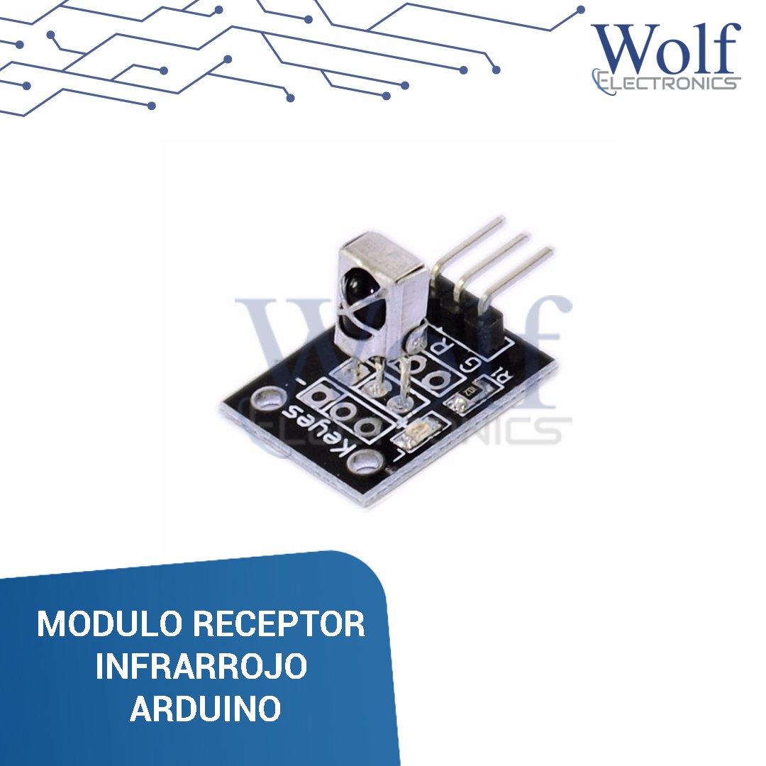 MODULO RECEPTOR INFRARROJO ARDUINO. Wolf Electronics – WOLF ELECTRONICS IT