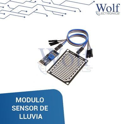 MODULO SENSOR DE LLUVIA 3.3/5V