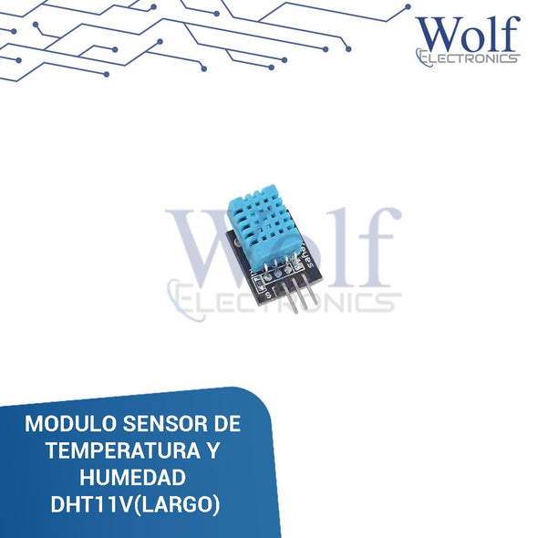 MODULO SENSOR DE TEMPERATURA Y HUMEDAD DHT11V(LARGO) 3/5.5V