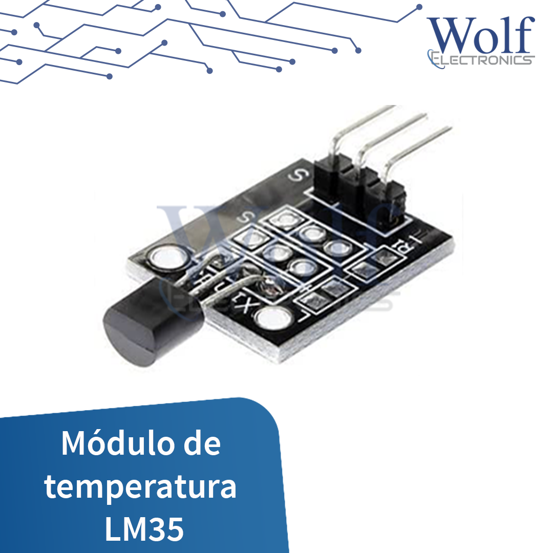 Sensor de temperatura LM35 – Sumador