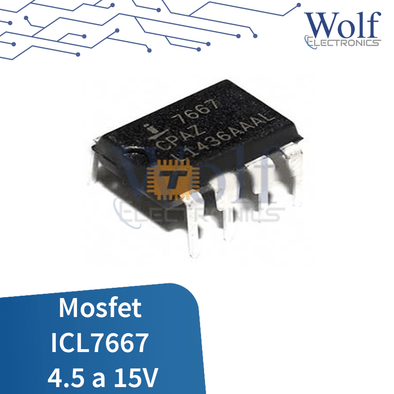 Mosfet ICL7667 4.5 a 15V