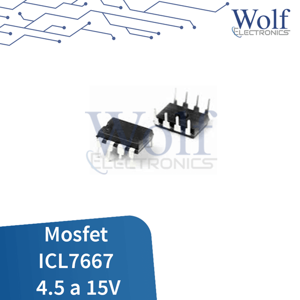 Mosfet ICL7667 4.5 a 15V