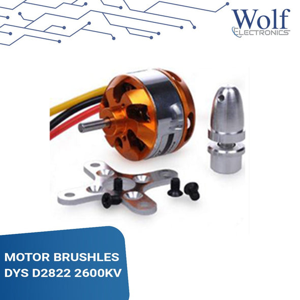 Motor Brushlles DYS D2822 2600KV