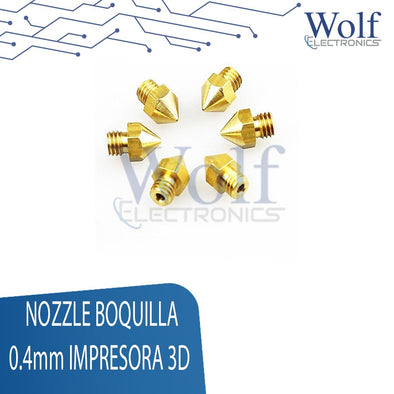 NOZZLE BOQUILLA 0.4 mm IMPRESORA 3D