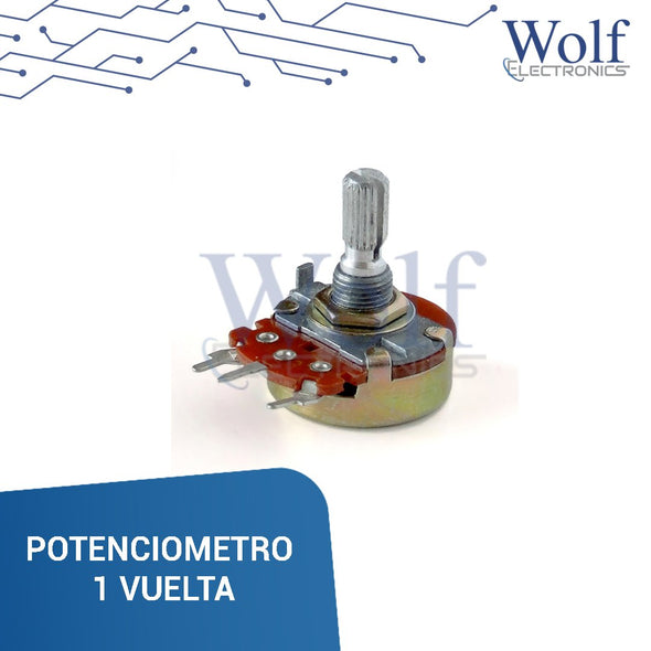 Potenciómetro 1 vuelta 5K 5W