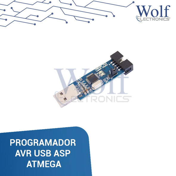 PROGRAMADOR AVR / USBASP ATMEGA
