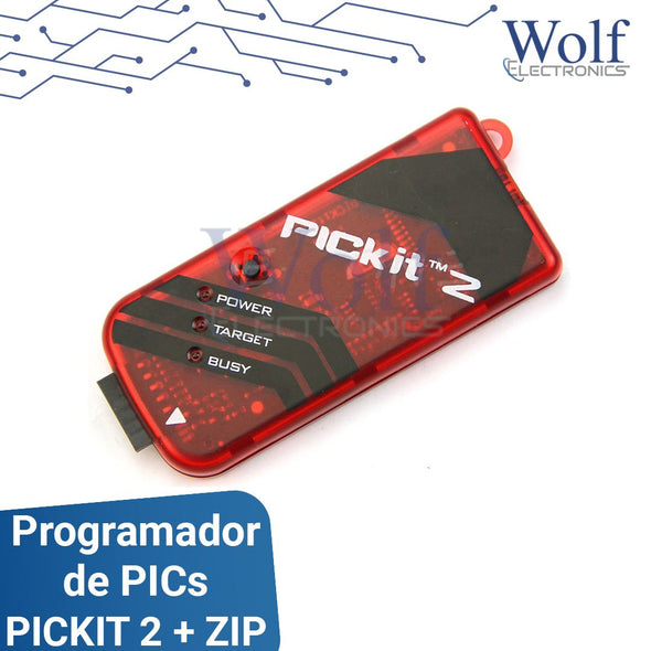 Programador de PICKIT 2 + ZIP