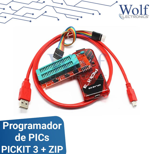 Programador de PICKIT 3 + ZIP