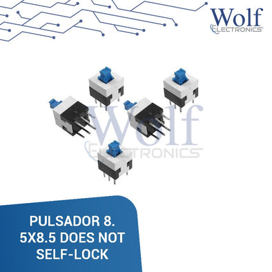PULSADOR 8.5X8.5 DOES NOT SELF-LOCK