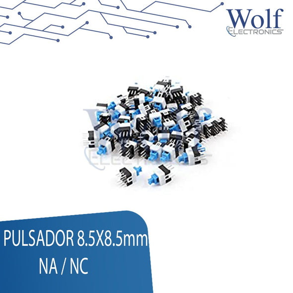 PULSADOR 8.5X8.5 MM NA/NC