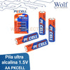 Pila Ultra Alcalina 1.5V AA PAR PKCELL