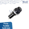 Porta fusible 5x20mm