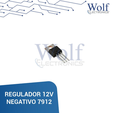 REGULADOR 12V NEGATIVO 7912