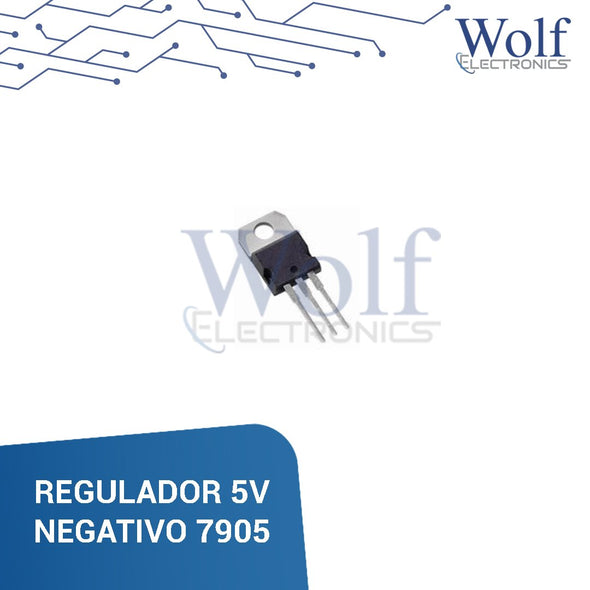 REGULADOR 5V NEGATIVO 7905