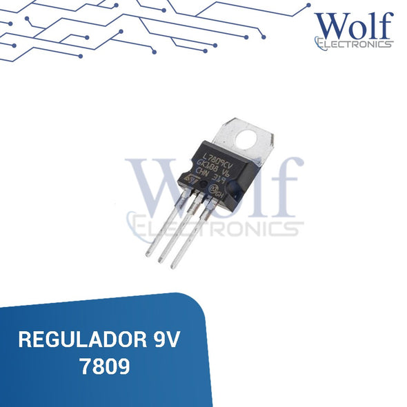 Regulador de Voltaje 9V LM7809