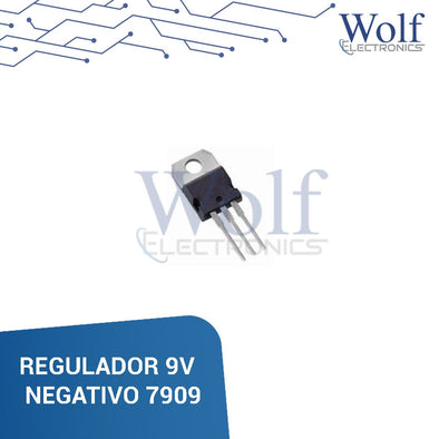 REGULADOR 9V NEGATIVO 7909