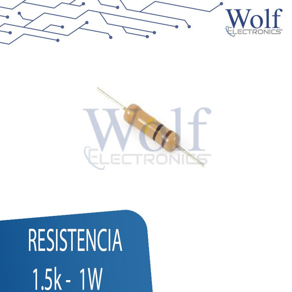 RESISTENCIA 1,5K 1W