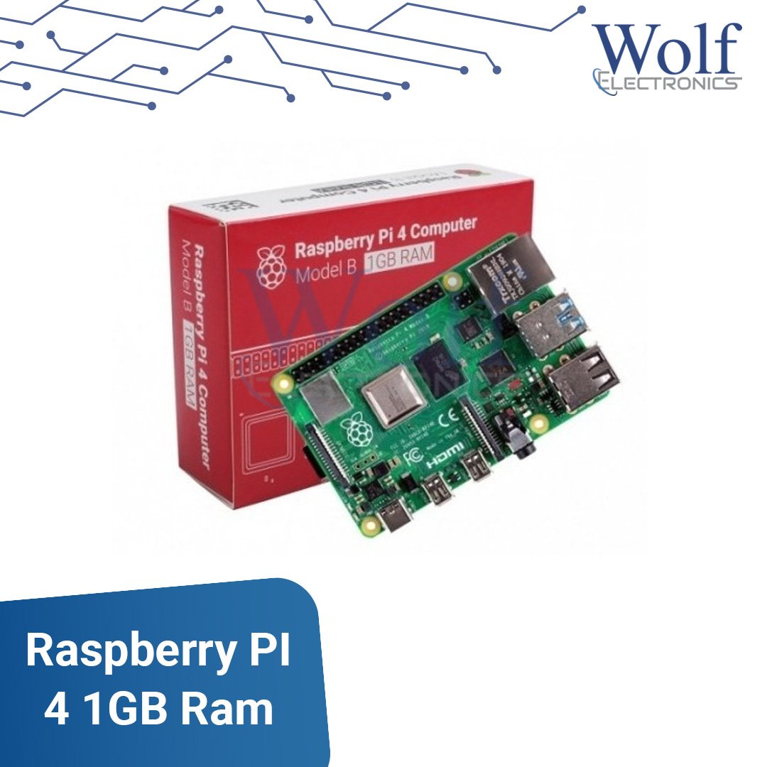 PI4 MODEL B/1GB & POWER SUPPLY & SD CARD, Raspberry Pi Ensemble d'alimentation  Raspberry Pi 4 1.5 GHz quadruple cœur et RND, 1GB RAM