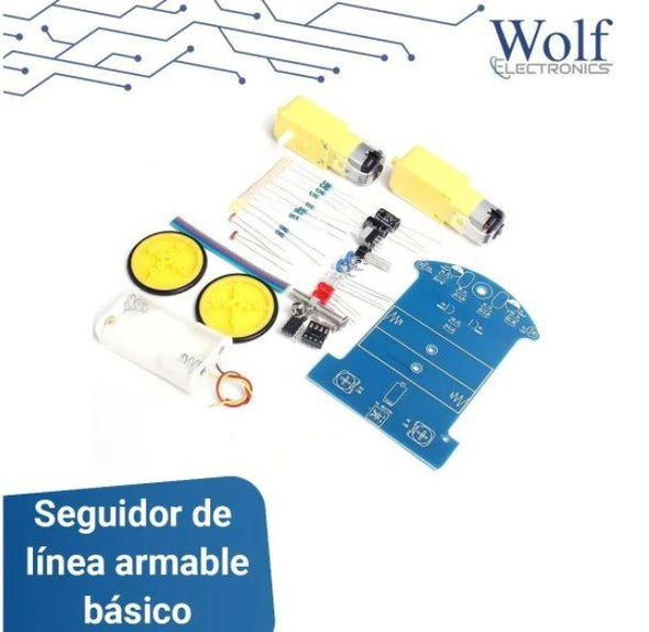 Seguidor de linea armable basico