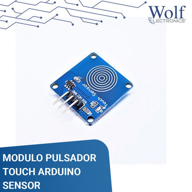 Modulo pulsador touch Arduino (SENSOR)