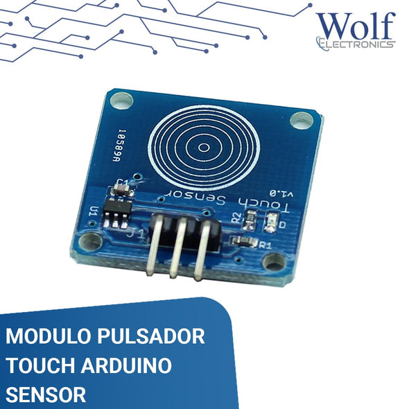 Modulo pulsador touch Arduino (SENSOR)