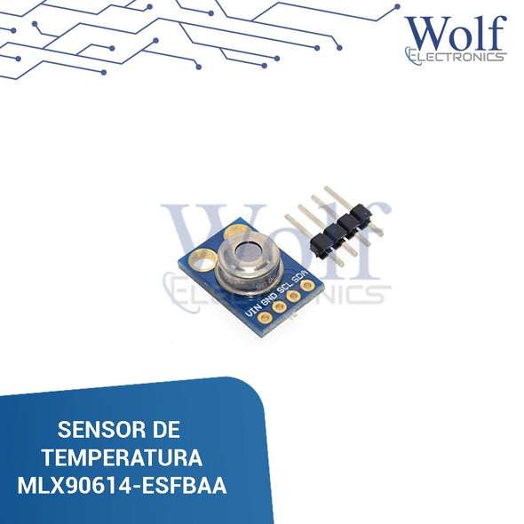 Sensor infrarrojo de temperatura MLX90614-ESFBAA