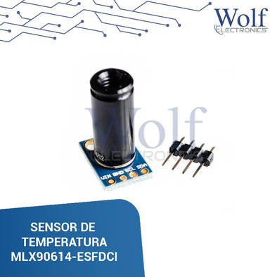 Sensor infrarrojo de temperatura MLX90614-ESFDCI de uso médico