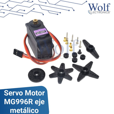Servo Motor MG996R eje metalico 11 Kgf.cm