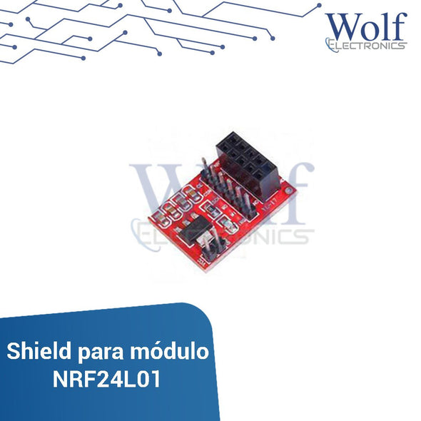 Shield para modulo NRF24L01