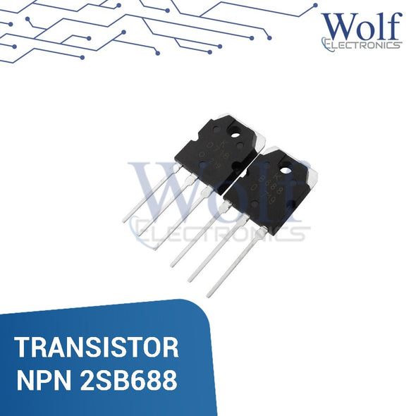 Transistor NPN 2SB688 100V 1.5A