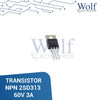Transistor NPN 2SD313 60V 3A