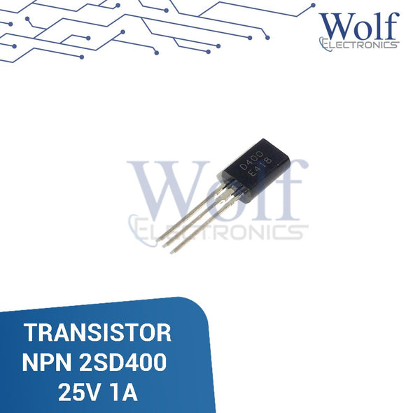 Transistor NPN 2SD400 25V 1A