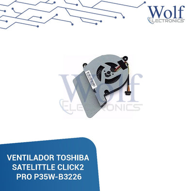 VENTILADOR TOSHIBA SATELITTLE CLICK2 PRO P35W-B3226