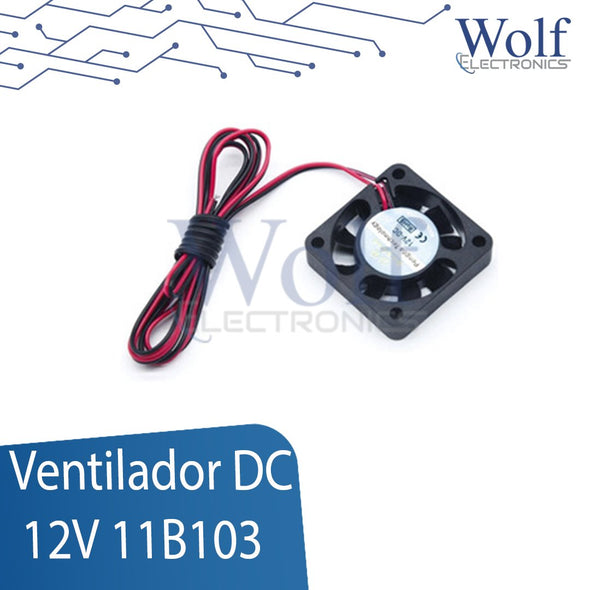 VENTILADOR 12V DC 50*10mm 11B103