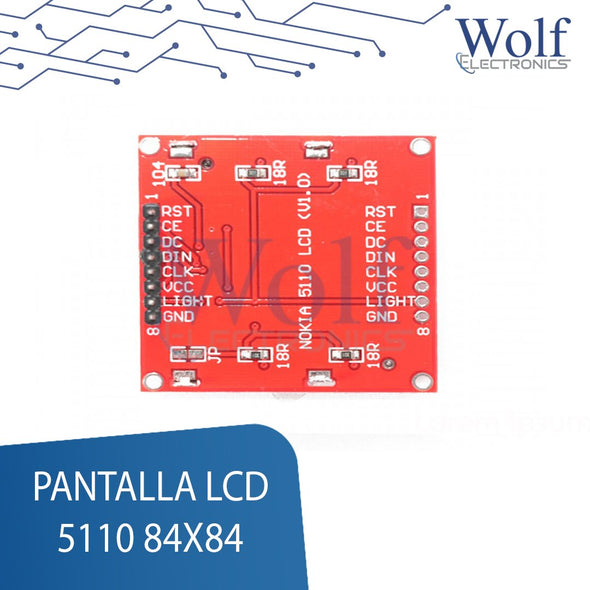 PANTALLA LCD 5110 84X48