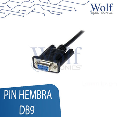 PIN HEMBRA DB9
