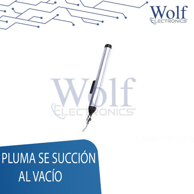 PLUMA DE SUCCION AL VACIO